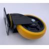 Buy cheap 75mm Swivel Plate PU Tread Caster Wheels For Industry Medium Duty Castor from wholesalers
