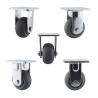 Buy cheap Rigid 440LBS 4 Inch Rubber Swivel Caster Wheels Silent Floor Protecting from wholesalers