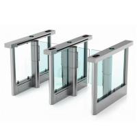 Buy cheap Stainless Steel Office Security Gates 600mm Supermarket Entrance Turnstile product