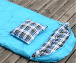 900g Sky Blue Dark Blue Cute Envelope Sleeping Bag Small Pack Size