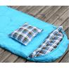 Buy cheap 900g Sky Blue Dark Blue Cute Envelope Sleeping Bag Small Pack Size from wholesalers