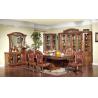 Buy cheap 4 Person Home Luxury Wood Dining Room Sets Rococo Antique Carved Dining Chairs from wholesalers