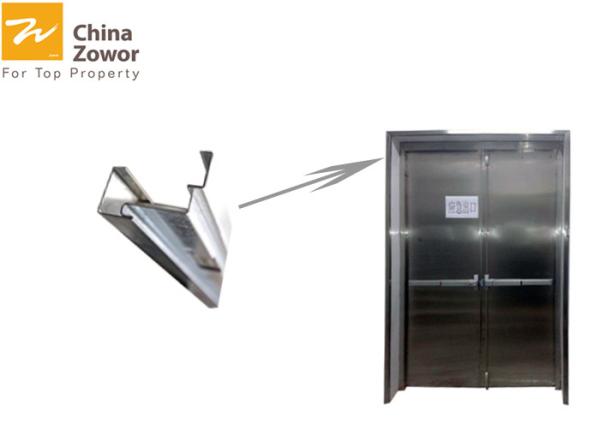 Buy cheap BS476 Tested Double Swing 120 mins Rated 304 SUS Fire Rated Doors For Commercial Buildings from wholesalers