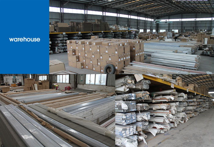 China supplier Factory Direct Price Aluminum Profile decorative aluminum frame for kitchen cabinet door