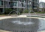 Stainless Steel 304 Lighted Water Fountains / Modern Floor Fountain CE Approval