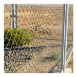 Hot Dipped Galvanized PVC Coated Diamond Chainlink Fence for Pressure Treated