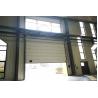 Buy cheap Outside Galvanized Steel Frame Industrial Sectional Doors With High frequency Motor from wholesalers