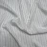 Buy cheap 73GSM75D Gold And Silver Silk Satin Striped Chiffon Fabric Material Women'S Dress Fabric from wholesalers