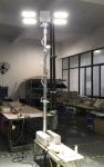 fire truck vertical mounted pneumatic mast light - tilt and turn unit-4x1000W