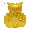 Buy cheap Dark Gold Plastic Coffin Corners 1# DG For Funeral Interment Ornamentation Flower Design from wholesalers