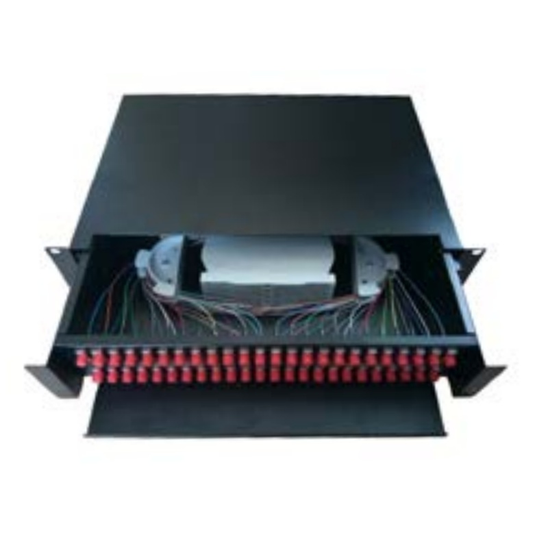Outdoor Fiber Patch Panel 12/24/48 Cores 1U 19inch SC/LC Simplex or Duplex Network GPRS 5
