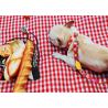 Buy cheap Wide Orange Reflective Dog Collars 1 1.5 2 3 inch Personalized Reflective Puppy Collar from wholesalers