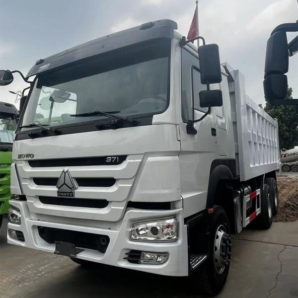 Buy cheap Sinotruk Howo Dump Truck 371hp 6x4 12r20 Euro 3 Lhd with 300L Fuel Tanker Capacity from wholesalers