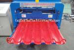 Steel Roof Panel Glazed Tile Roll Forming Machine For Construction