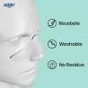 Buy cheap Soft Glued Gel Nose Self Adhesive Pad 2mm Thick For CPAP Masks from wholesalers