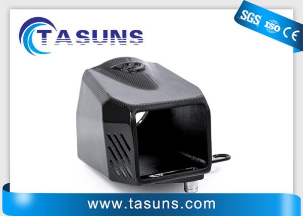 Buy cheap 3k Weave Carbon Fiber Intake Open Air Box Inlet And Exhaust Components from wholesalers