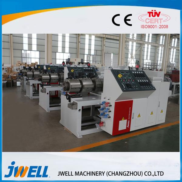 Quality Anti Flame Wpc Profile Extrusion Line Convenient Operation Compact Structure for sale