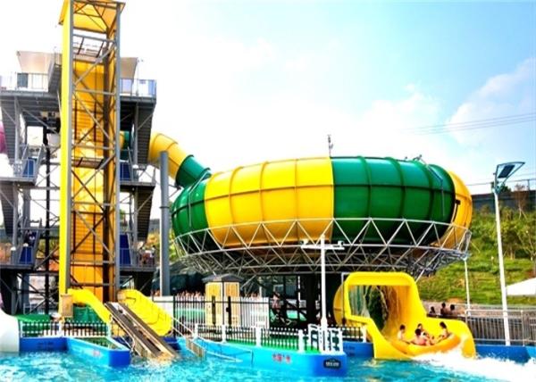 Buy cheap Space Bowl Custom Water Slides Aqua Resort Water Play Equipment from wholesalers