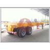 Buy cheap Strong Bearing 40FT Shipping Container Trailer Stable Performance Anti - Corrosive from wholesalers