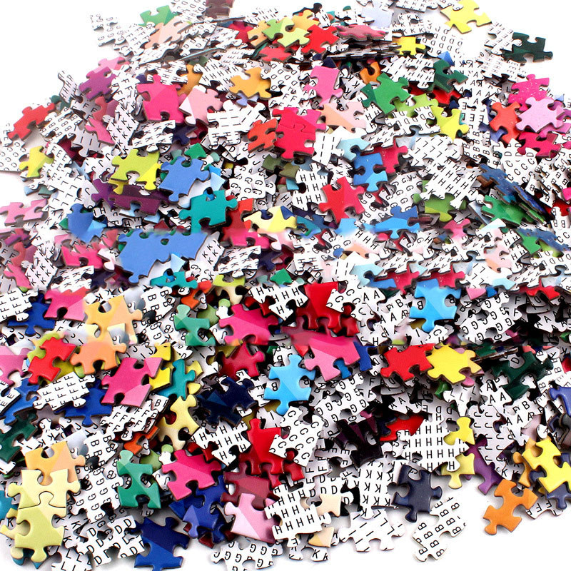 4C Printing Thickness 3.0mm Card Board Puzzles For Kid
