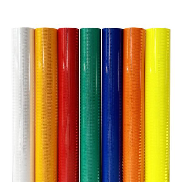 Buy cheap High Intensity Prismatic Vinyl Prismatic Reflective Sheeting for Traffic Signs from wholesalers