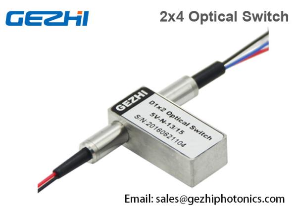 Quality 2x4 Fibre Optical Switches Duplex 1x2 Opto-Mechanical In Relay Hub Module for sale