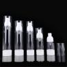 Buy cheap Skincare Clear Airless Cosmetic Bottles With Lotion Pump from wholesalers
