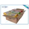 Buy cheap PP Non Woven Tablecloth Pink Red Vinyl Table Covers Napkins Customer Label / Neutral Label from wholesalers