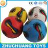 Buy cheap size 4 hollow rubber bouncy soccer balls footballs from wholesalers