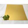 Buy cheap High Reflectivity Polished Aluminum Sheet Flat Rolled Brown Mirror Surface from wholesalers