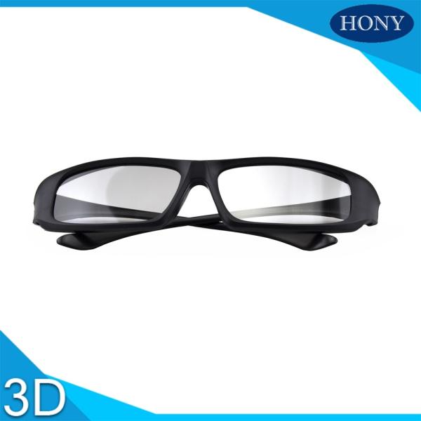 Buy cheap 0.7mm Lens Linear Polarized Paper 3D Glasses from wholesalers
