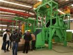Buy cheap High Productivity 0.6m3 Tilt Drum Shot Blasting Machine With Steel Drum from wholesalers
