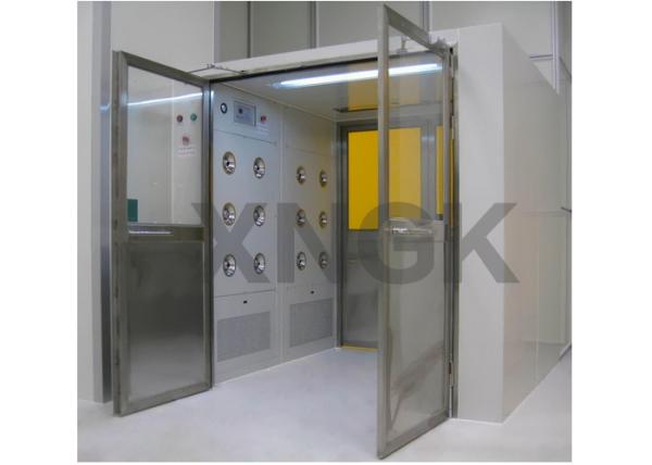 Pharmaceutical Industries Clean Room Air Showers With High Efficiency Hepa