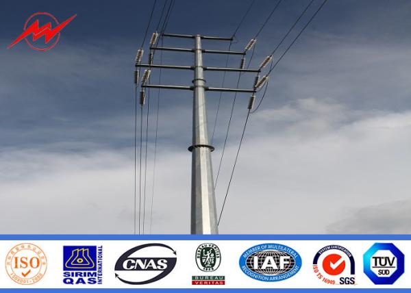 Buy cheap 70FT 1200kg Power Transmission Poles For Outside Electrical Transmission Line from wholesalers