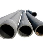 Water Discharge Hose Pipe Lay Flat Connect Rubber PVC Black Drain Extension