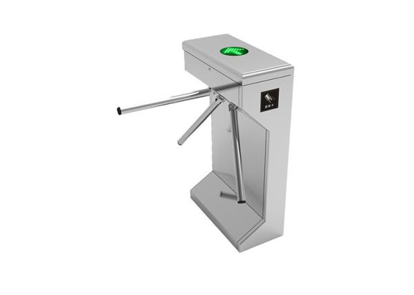 Buy cheap Wire Drawing IP44 DC24V Waist High Turnstile Semi Automatic 60W from wholesalers