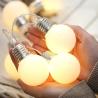 Buy cheap Battery LED string light Outdoor Warm White Fairy Lights Garland G50 Bulbs Garden Patio Wedding Christmas Decoration Lighting from wholesalers