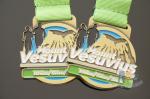 Round Shape Bespoke Marathon Medal / Custom Soft Enamel Running Medals