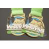 Buy cheap Round Shape Bespoke Marathon Medal / Custom Soft Enamel Running Medals from wholesalers