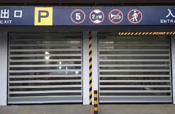 Buy cheap Aluminum Transparent High Speed Spiral Door Safety Efficiency For Busy Workplaces Industrial Thermal Insulated from wholesalers