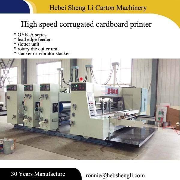 Buy cheap Multi Color Flexographic Box Printing Machine For Cardboard Packaging Line from wholesalers