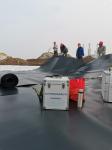 1mm 2mm HDPE Geomembranas for Landfill Dam Construction in Black White Blue or