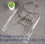 Holographic PVC Fabric Transparent Waterproof Tote Shopping Bag,Silk Printing