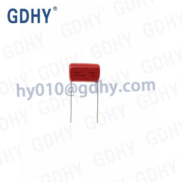 Buy cheap Polypropylene Film Mosquito Bat Capacitors CBB81 822822J1600V P=15 from wholesalers