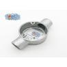 Buy cheap BS4568/BS 31 circular box two- through way Malleable iron/ Aluminum GI conduit fitting from wholesalers