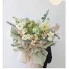 Buy cheap Macaron solid-color paper flower bouquet thickened packaging paper waterproof single-color Ouya paper flower packaging from wholesalers