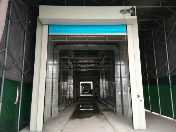 Quality Baking Oven for Container Painting Booth Full down draft Industral Spray Booth for sale