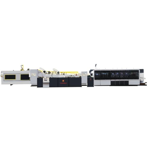 Fully Automatic Carton Machinery Linkage Line for Carton Printing 1500 mm 60000