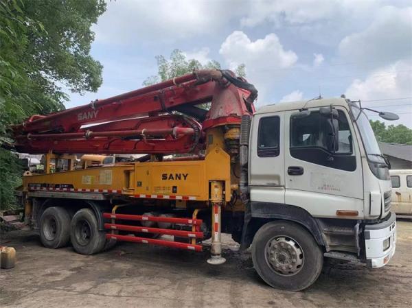 Buy cheap 37 Meter Used Truck Concrete Pump Truck Mounted SYG5360THB 49 from wholesalers