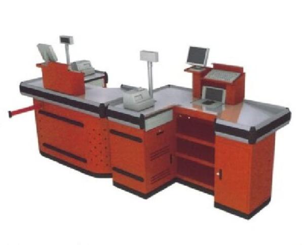 Buy cheap Double sided Supermarket Checkout Counter Stainless Countertops Anti - slip from wholesalers
